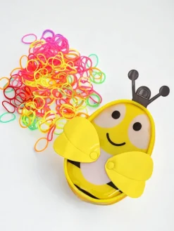 Royalfashion Wielokolorowe gumeczki silikonowe Pszczółka