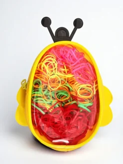 Royalfashion Wielokolorowe gumeczki silikonowe Pszczółka