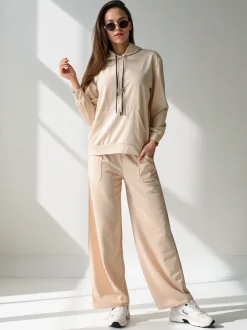 Royalfashion Wiskozowy damski komplet casualowy