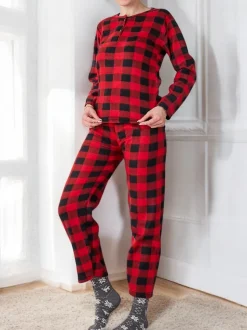 Royalfashion Świąteczna piżama damska