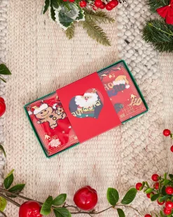 Royalfashion Świąteczne dziecięce skarpetki w pudełku 3/pak