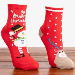 Royalfashion Świąteczne dziecięce skarpetki 4/pak