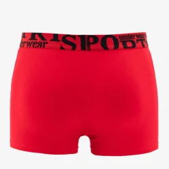 Royalfashion Świąteczne męskie bokserki czerwone