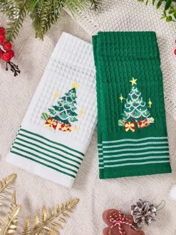 Royalfashion Świąteczny komplet ręczników Happy New Year