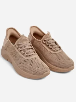 Royalfashion Wsuwane damskie materiałowe buty sportowe Arrate