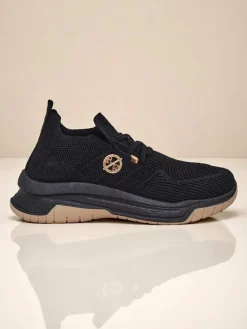 Royalfashion Wsuwane damskie materiałowe buty sportowe Teletta