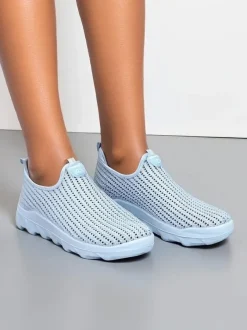 Royalfashion Wsuwane damskie materiałowe buty sportowe Eraste