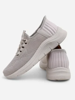 Royalfashion Wsuwane damskie materiałowe buty sportowe Arrate