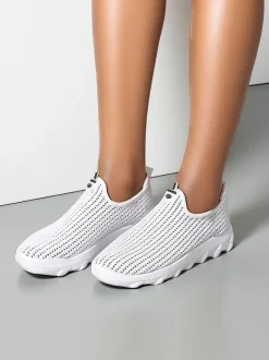 Royalfashion Wsuwane damskie materiałowe buty sportowe Eraste