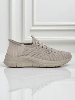 Royalfashion Wsuwane damskie materiałowe buty sportowe Arrate