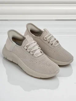 Royalfashion Wsuwane damskie materiałowe buty sportowe Arrate