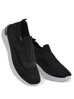 Royalfashion Wsuwane damskie materiałowe buty sportowe Terrifa