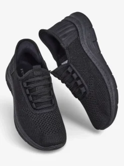 Royalfashion Wsuwane damskie materiałowe buty sportowe Arrate