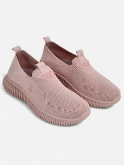 Royalfashion Wsuwane damskie materiałowe buty sportowe Serra