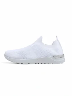 Royalfashion Wsuwane damskie materiałowe buty sportowe Satet