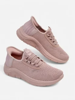 Royalfashion Wsuwane damskie materiałowe buty sportowe Arrate