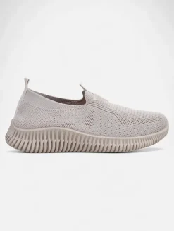 Royalfashion Wsuwane damskie materiałowe buty sportowe Serra