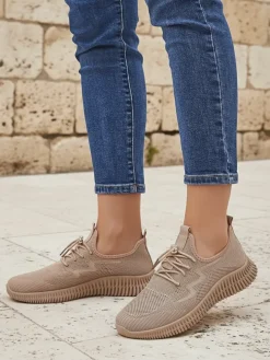 Royalfashion Wsuwane damskie materiałowe buty sportowe Royaletta