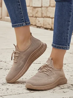 Royalfashion Wsuwane damskie materiałowe buty sportowe Royaletta