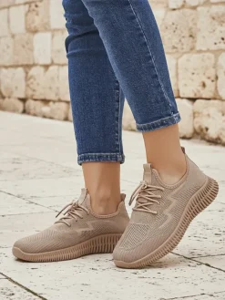 Royalfashion Wsuwane damskie materiałowe buty sportowe Royaletta