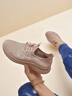 Royalfashion Wsuwane damskie materiałowe buty sportowe Royaletta