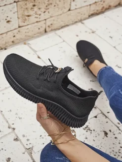 Royalfashion Wsuwane damskie materiałowe buty sportowe Royaletta