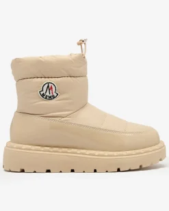 Royalfashion Wsuwane śniegowce damskie w beżowym kolorze Ireda