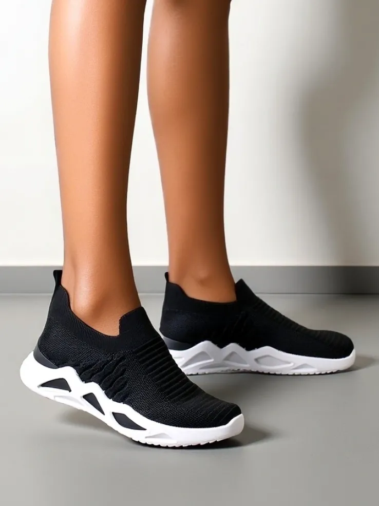 Royalfashion Wsuwane sneakersy damskie Vitore