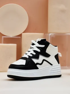 Royalfashion Wysokie damskie buty sportowe Quiedy