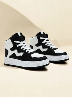 Royalfashion Wysokie damskie buty sportowe Quiedy