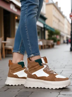 Royalfashion Wysokie damskie buty sportowe Geeky