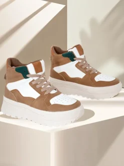 Royalfashion Wysokie damskie buty sportowe Geeky