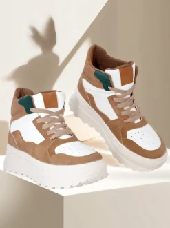 Royalfashion Wysokie damskie buty sportowe Geeky