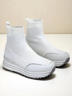 Royalfashion Wysokie sneakersy damskie HighStep Fusion