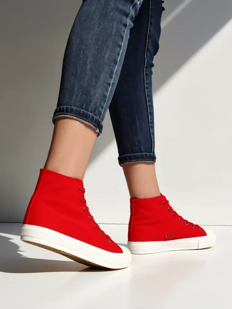 Royalfashion Wysokie trampki damskie Hirria