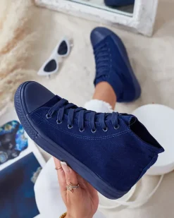 Royalfashion Wysokie trampki damskie Hollas