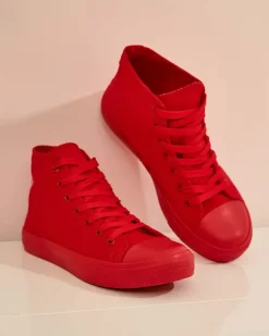 Royalfashion Wysokie trampki damskie Hollas