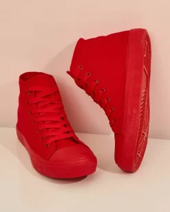 Royalfashion Wysokie trampki damskie Hollas