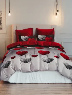 Royalfashion Wzorzysta pościel 180x200 komplet 3 CZĘŚCI