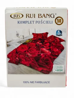 Royalfashion Wzorzysta pościel 180x200 komplet 3 CZĘŚCI