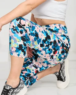 Royalfashion Wzorzyste damskie legginsy 3/4