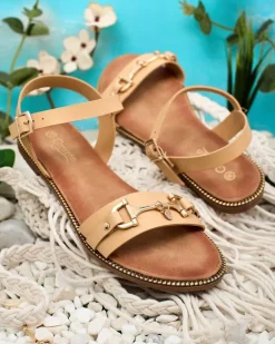 Royalfashion Zdobione damskie sandały Umbe