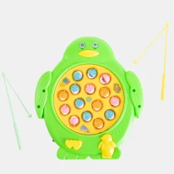 Royalfashion Zielona dziecięca zabawka do łowienia rybek