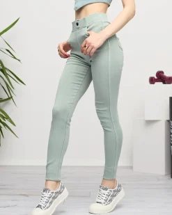 Royalfashion Zielone tregginsy damskie