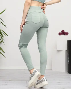 Royalfashion Zielone tregginsy damskie