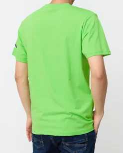 Royalfashion Zielony męski t-shirt z nadrukiem