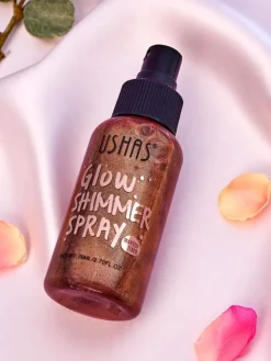 Rozświetlająca mgiełka do twarzy i ciała z brokatem Glow Shimmer Spray Solar Space