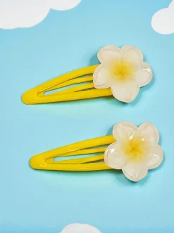 Spinki do włosów Florisia z kwiatem