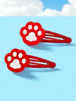 Spinki do włosów w kształcie łapki