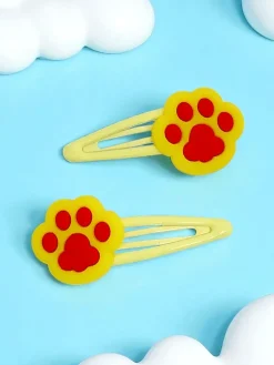 Spinki do włosów w kształcie łapki